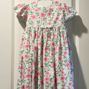 Joan Calabrese Pink Floral Dress 3T